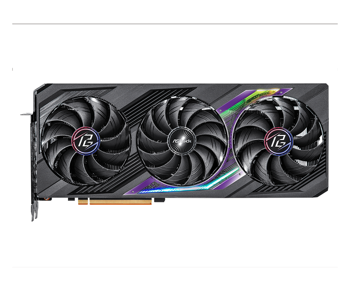 AMD RX 7800 XT 16GB GPU ASROCK - đánh giá và giá Triple Fan Gaming Graphics Card 16Gb